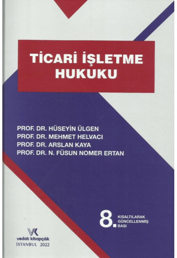 Ticari İşletme Hukuku ürün görseli 1