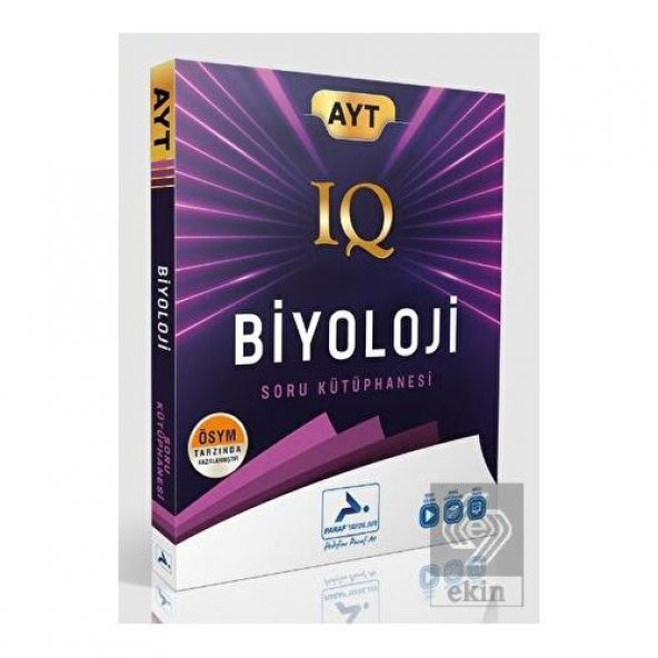 AYT IQ Biyoloji Soru Bankası PRF Yayınları ürün görseli 1