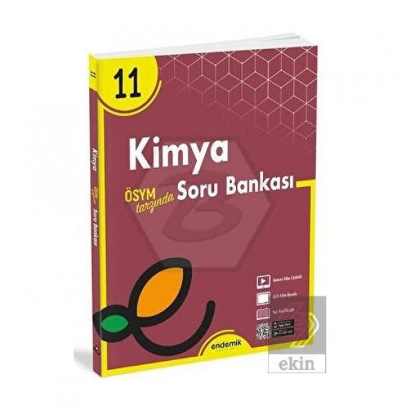 11.Sınıf Kimya Soru Bankası ürün görseli 1