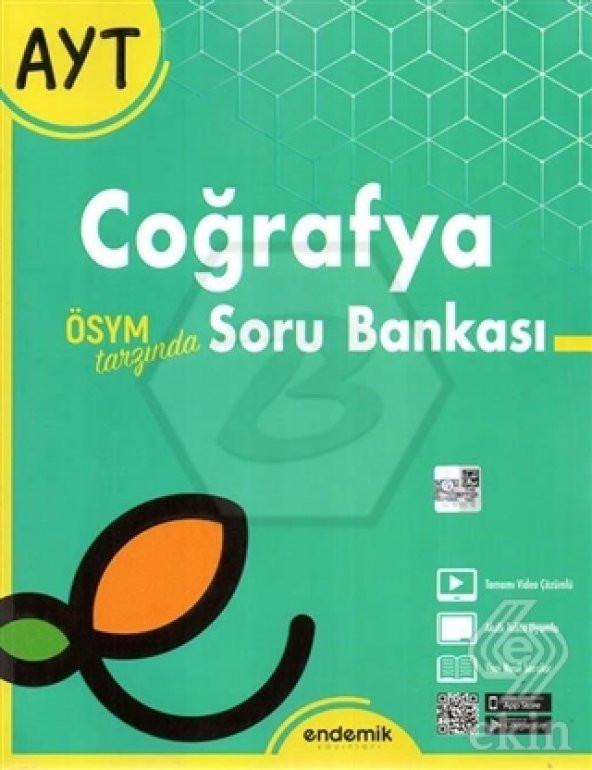 AYT Coğrafya Soru Bankası ürün görseli 1