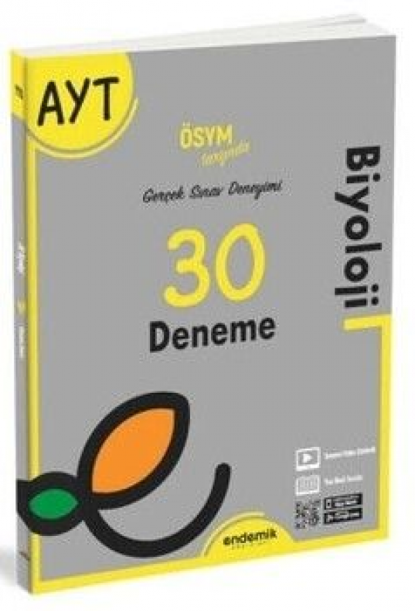 Ayt Biyoloji 30 Deneme ürün görseli 1