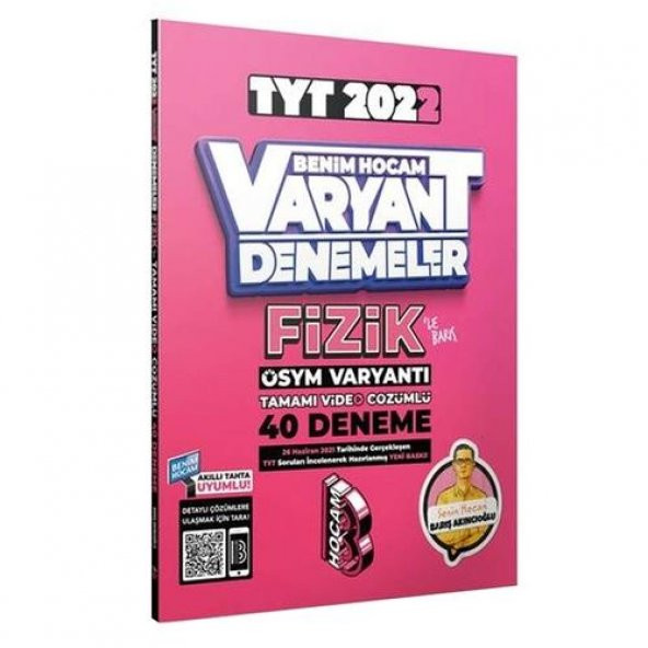 2022 TYT Fizik Tamamı Video Çözümlü 40 Deneme Sına ürün görseli 1