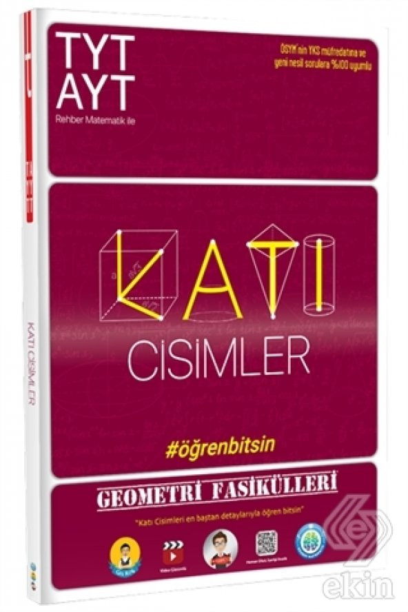 TYT-AYT Geometri Fasikülleri - Katı Cisimler ürün görseli 1