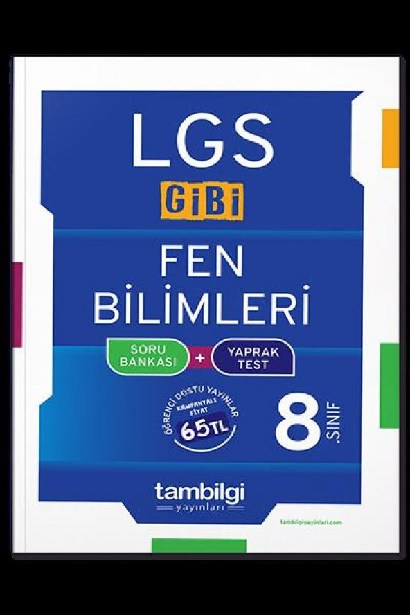 8. Sınıf Fen Bilimleri Soru Bankası + Yaprak Test ürün görseli 1