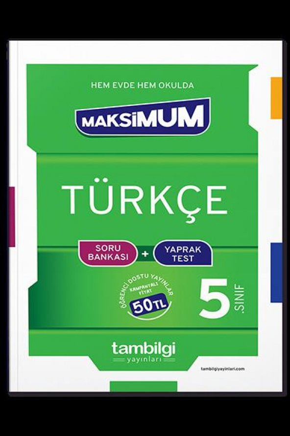 5. Sınıf Türkçe Soru Bankası + Yaprak Test ürün görseli 1