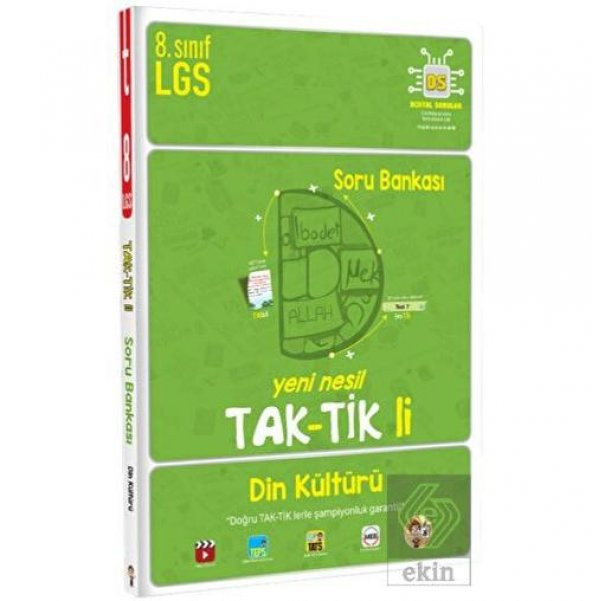 8. Sınıf Din Kültürü ve Ahlak Bilgisi Taktikli Sor ürün görseli 1