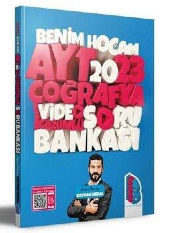 2023 AYT Coğrafya Tamamı Video Çözümlü Soru Bankas ürün görseli 1