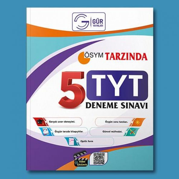 ÖSYM Tarzında 5li TYT Deneme Sınavı ürün görseli 1