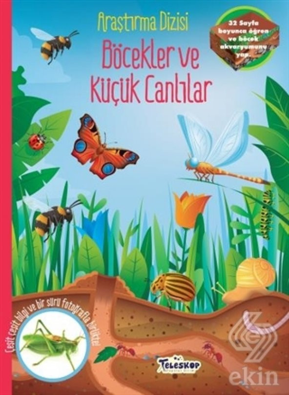 Böcekler ve Küçük Canlılar - Araştırma Dizisi ürün görseli 1