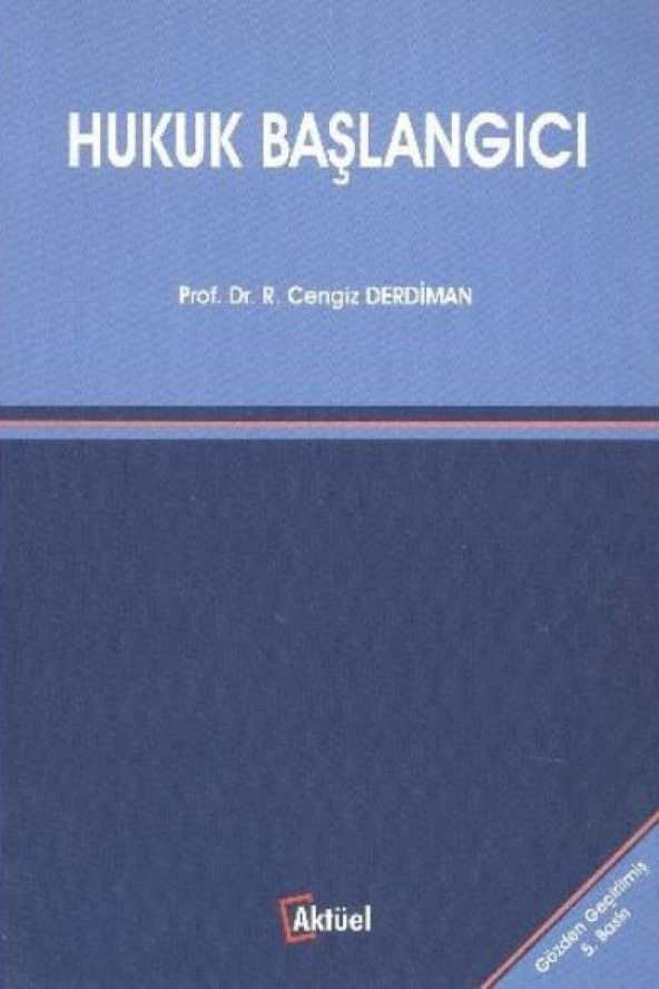Hukuk Başlangıcı Ramazan Cengiz Derdiman ürün görseli 1