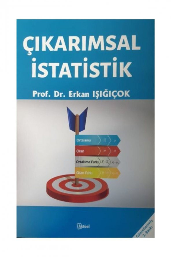 Çıkarımsal İstatistik Erkan Işığıçok ürün görseli 1