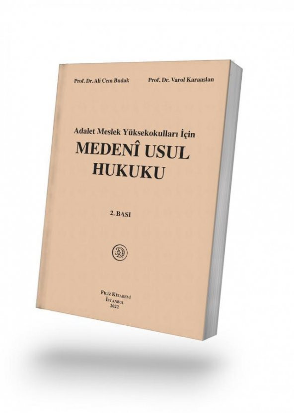 Adalet Meslek Yüksekokulları İçin Medeni Usul Hukuku ürün görseli 1