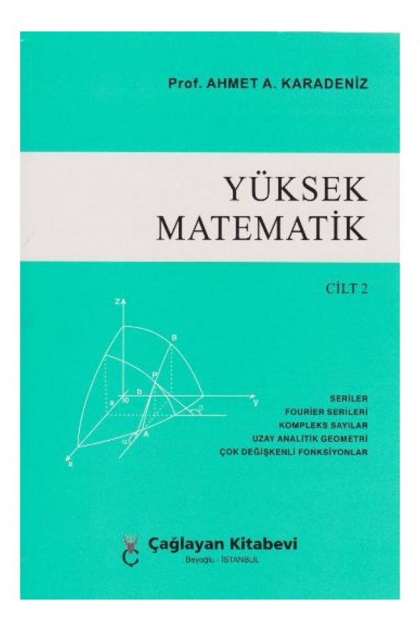 Yüksek Matematik Cilt: 2 ürün görseli 1
