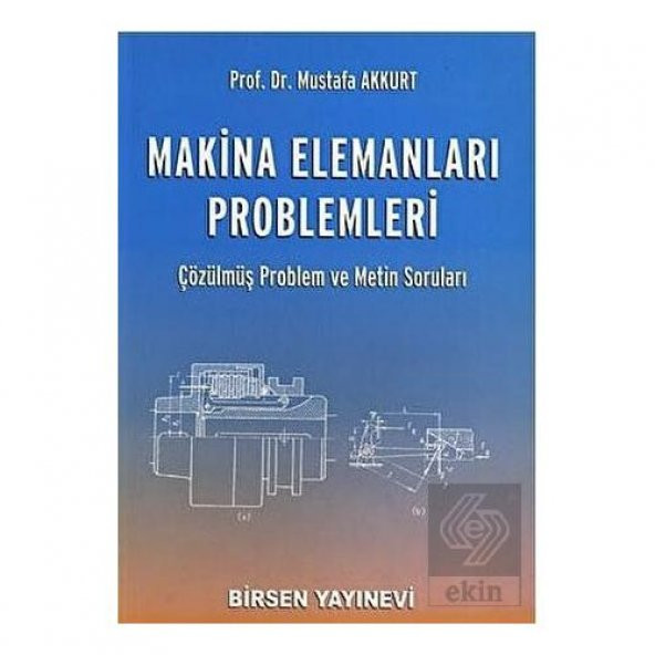 Makina Elemanları Problemleri ürün görseli 1