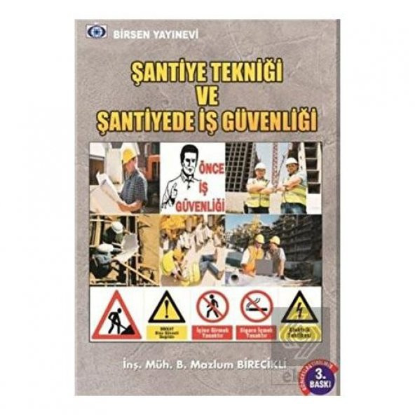 Şantiye Tekniği ve Şantiyede İş Güvenliği ürün görseli 1