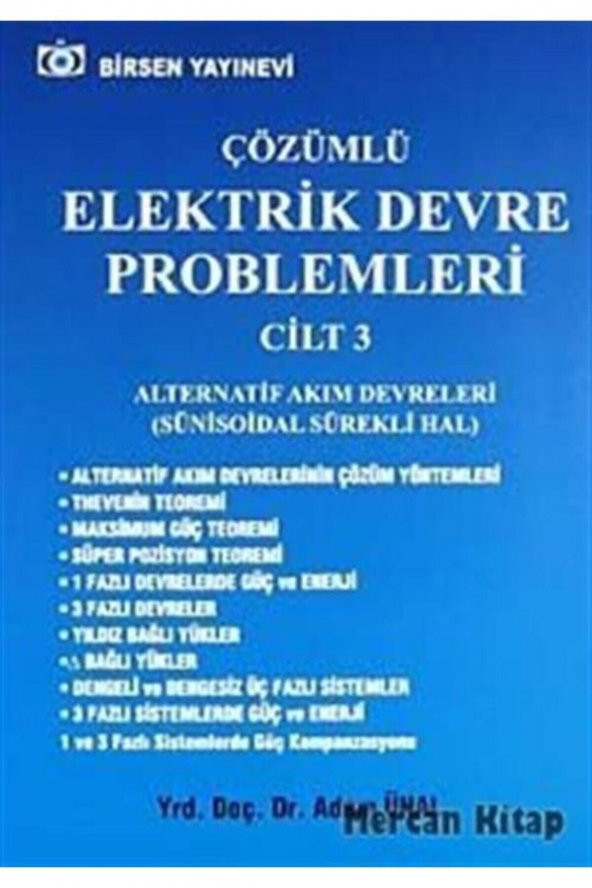 Çözümlü Elektrik Devre Problemleri Cilt: 3 ürün görseli 1