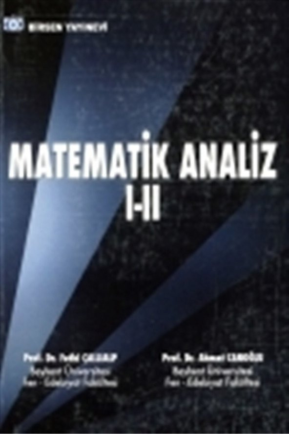 Matematik Analiz 1 - 2 ürün görseli 1