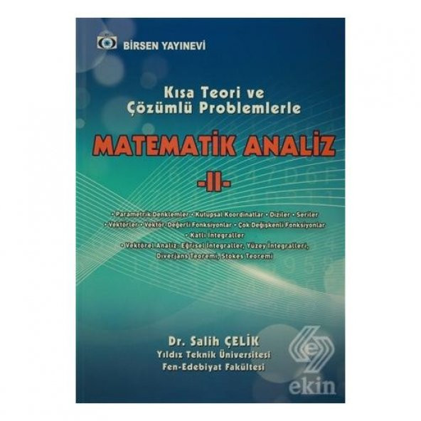 Matematik Analiz 2 ürün görseli 1