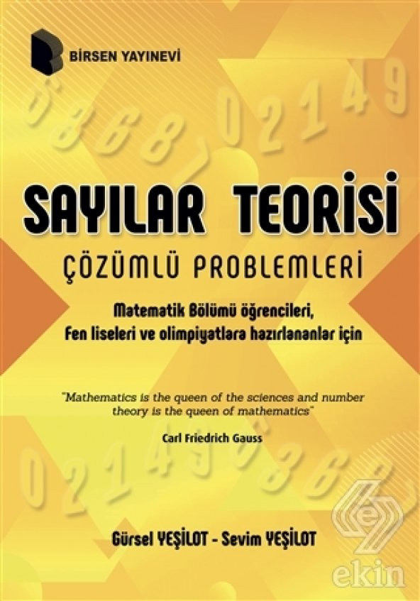 Sayılar Teorisi Çözümlü Problemleri ürün görseli 1
