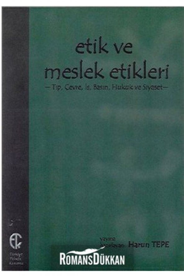 Etik ve Meslek Etikleri ürün görseli 1