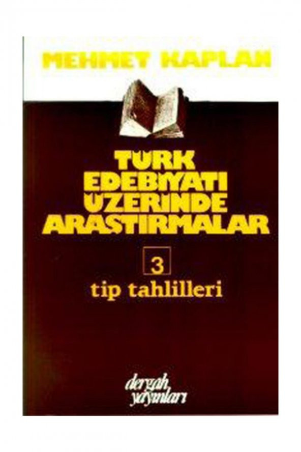 Türk Edebiyatı Üzerinde Araştırmalar 3 ürün görseli 1
