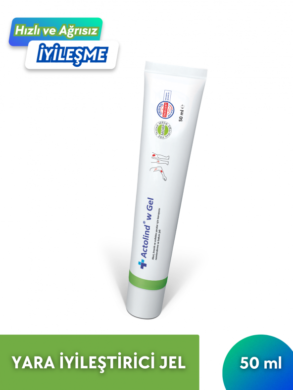 ACTOLIND W GEL 50 ML  Yara İyileştirme Jeli ürün görseli 1