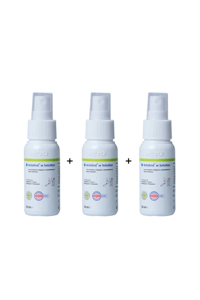 ACTOLIND® W SOLUTION 50 ML 3'lü | Yara İyileştirme Solüsyonu - Resim 4