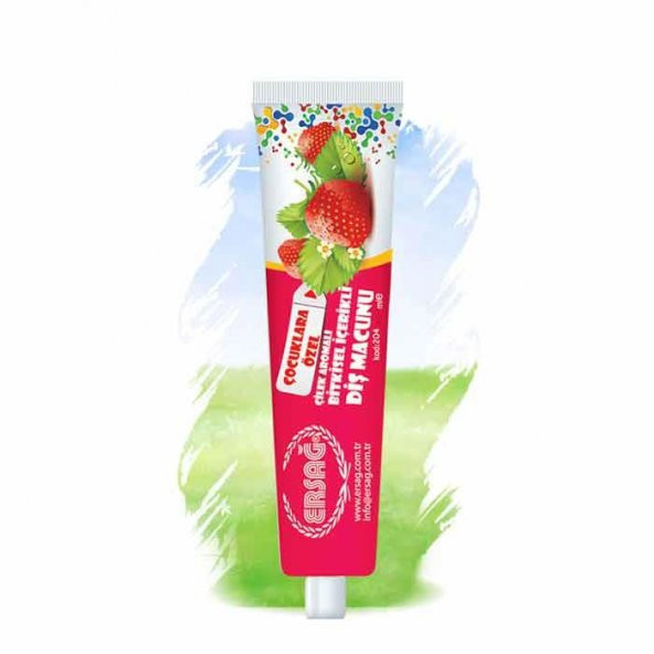 Ersağ Çilekli Diş Macunu 75ml ürün görseli 1