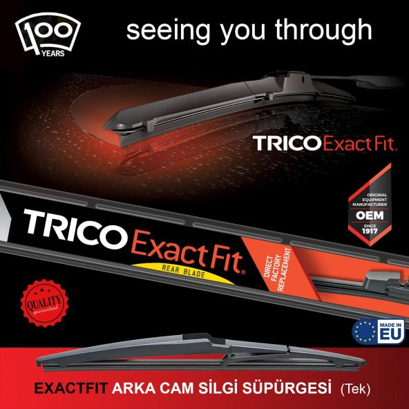 Trico EXACTFIT Arka Tek Silecek 280mm EX280 - Resim 2
