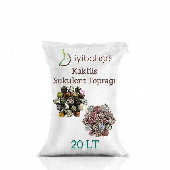 İYİBAHÇE KAKTÜS-SUKULENT TOPRAĞI 20 LT ürün görseli 1