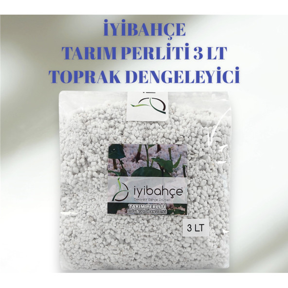İYİBAHÇE Tarım Perlit 3 LT ürün görseli 1
