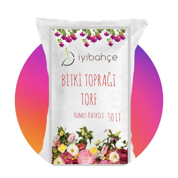 İYİBAHÇE Yüksek Kalite 4 Lü Karışım Torf 50 LT ürün görseli 1