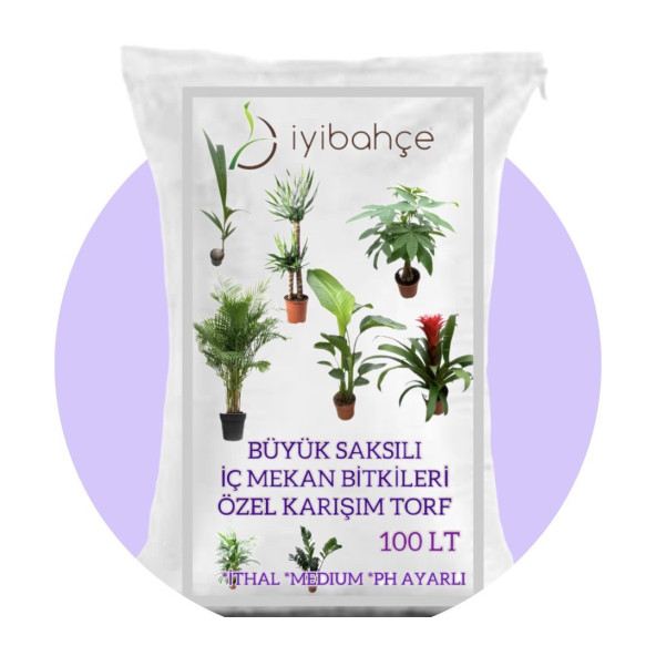 BÜYÜK SAKSILI SALON BİTKİLERİ İÇİN ÖZEL TOPRAK  100 LT  2 ADET 50 LT ürün görseli 1
