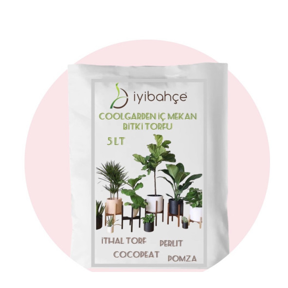 COOLGARDEN İÇ MEKAN BİTKİ TORFU 5 LT Starliçe-Areca-Şeflera-plea vb. ürün görseli 1