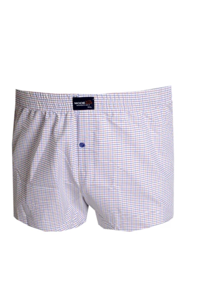 Mode XL Büyük Beden Erkek Boxer Desenli Poplin 6348 Hardal ürün görseli 1