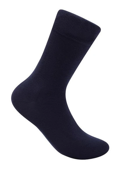 Mode XL Erkek Çorap Bambu Uzun Soket Basic 1164 Lacivert - Resim 4