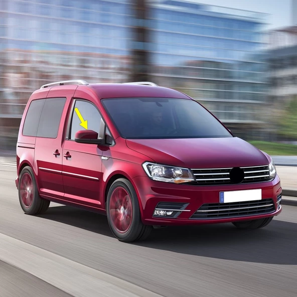 VW Caddy 2016-2020 Sağ Dış Dikiz Aynası Üst Kapağı 2K5857528B ürün görseli 1