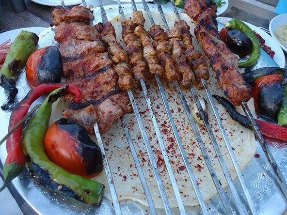 Kare Çöp Şiş Ciğer Şiş Tavuk Şiş Kuşbaşı Et Şişi 10 Adet 70 cm (5mm) ürün görseli 1