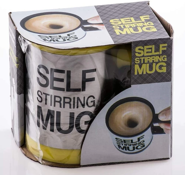 Kendi Kendini Karıştıran Kupa Mikser Kupa Termos Bardak Self Stirring Mug ürün görseli 1