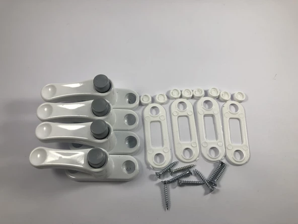 Metal Emniyet Kilidi Pimapen Kilidi Güvenlik Düğmeli Metal Kilit (4 Adet) ürün görseli 1
