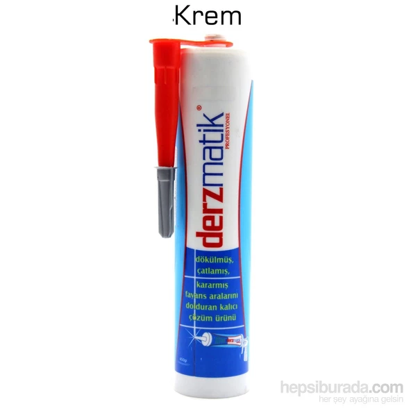 Derzmatik Kartuş 450 gr  Krem Derz Dolgu - Resim 6