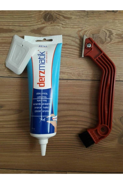 Derzmatik Derz Dolgu Büyük Tüp + Derz Kazıma Aparatı ürün görseli 1