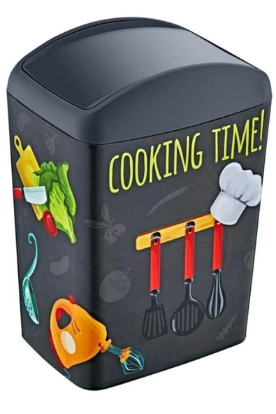 Turan Plastik Soft Çöp Kutusu 10 Lt Cooking ürün görseli 1
