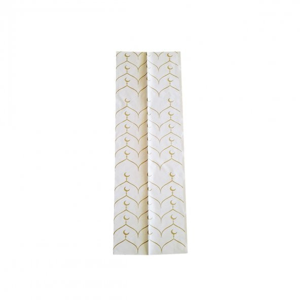 Pratikser Tek Kullanımlık Seccade Hilal Alem - 50x115cm - 20Ad/Rulo - Koli ürün görseli 1