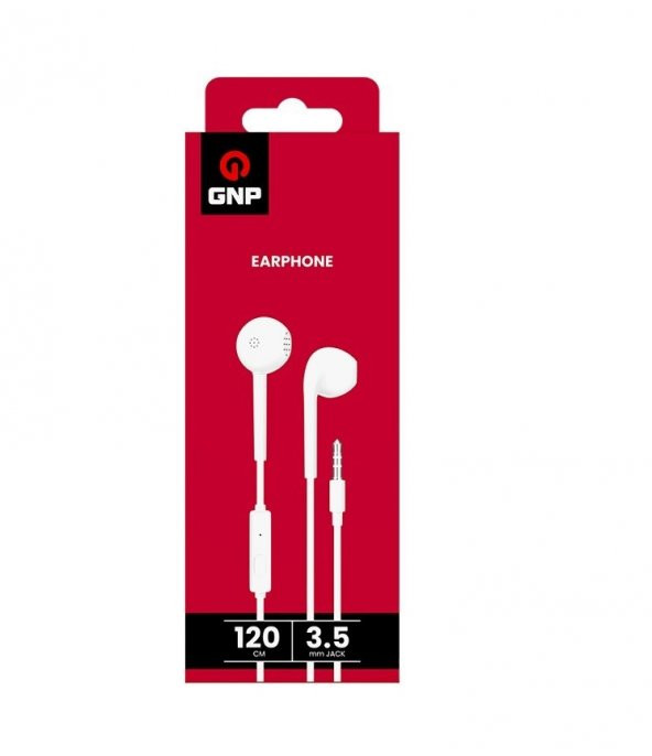 Genpa Gnp  3.5 Jack Kapsül Kablolu Kulaklık Beyaz Genpa Garantili ürün görseli 1