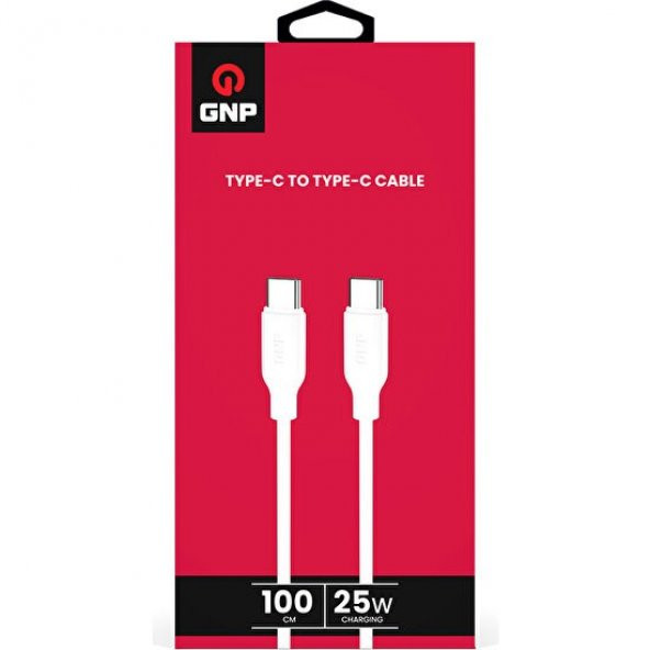 Genpa Gnp  GNP 25W Type-C Kablo Beyaz Genpa Garantili ürün görseli 1