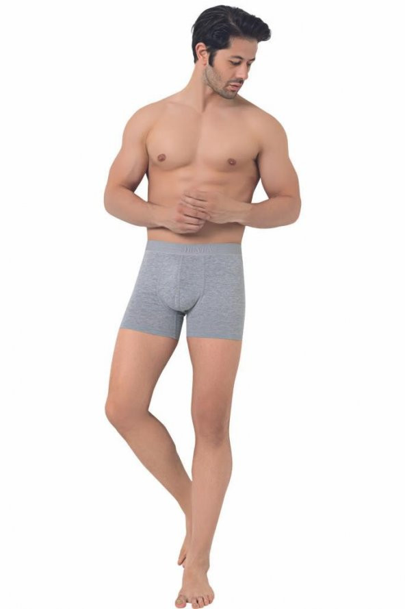 6 Adet Donex Erkek Bambu Likralı Boxer Short Renk Seçenekli 2370 ürün görseli 1