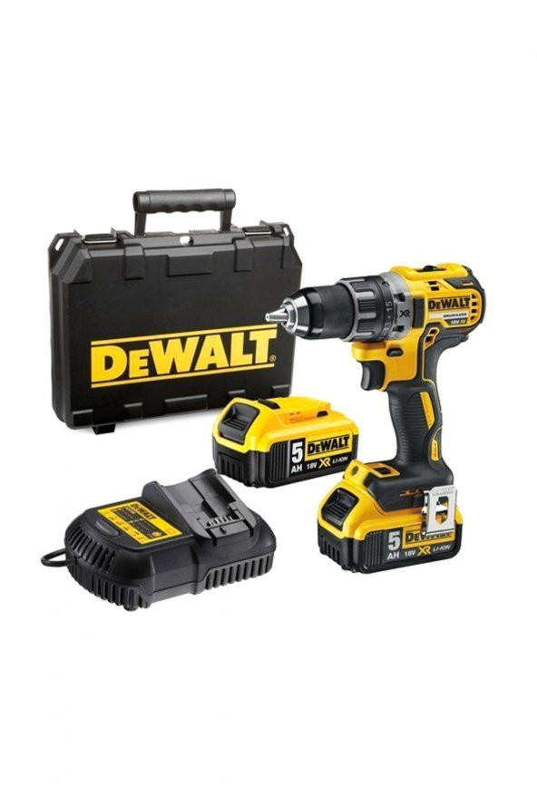DEWALT DCD996P2 18Volt/5.0Ah Li-ion Çift Akülü Kömürsüz Darbeli ürün görseli 1