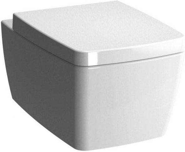 Vitra Metropole Rim-Ex Beyaz Kanalsız Asma Klozet Ve Yavaş Kapanır Kapak 7672B003-0559 ürün görseli 1