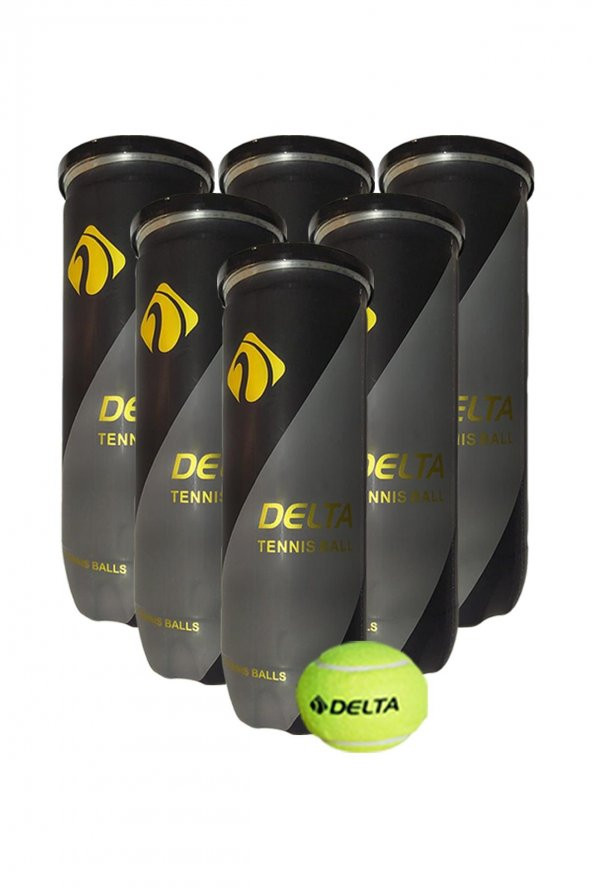 Delta Profesyonel Seviye Özel Vakumlu Tüpte 15 Adet Dura-Strong Tenis Maç Topu ürün görseli 1
